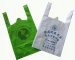 Large T Shirt Carryout Bags , Plastic T Shirt Bags Various Design