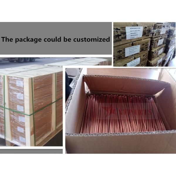 Copper Plated Steel Welding Insulation Pins 3x110mm For Ship Bulkhead Insulation