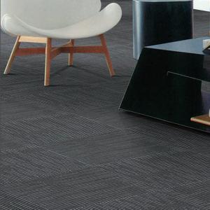 China Thick 5.0mm Polypropylene Bitumen Backed Carpet Tiles Stain Resistant on sale