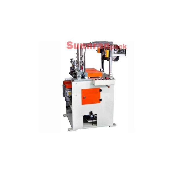 Can body end curling and lining machine for can making