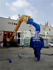 China Q345 Excavator Vibratory Pile Hammer For Pilling Drilling Project on sale