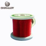 Lacquered Enameled Insulated Resistance Wire 180 Degree Celsius Coating Thermal