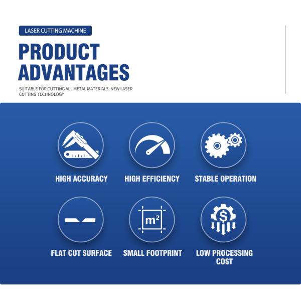 3D Five-axis Laser Cutting Machine KWZ3015 with Floating Axis Range ±12.5mm