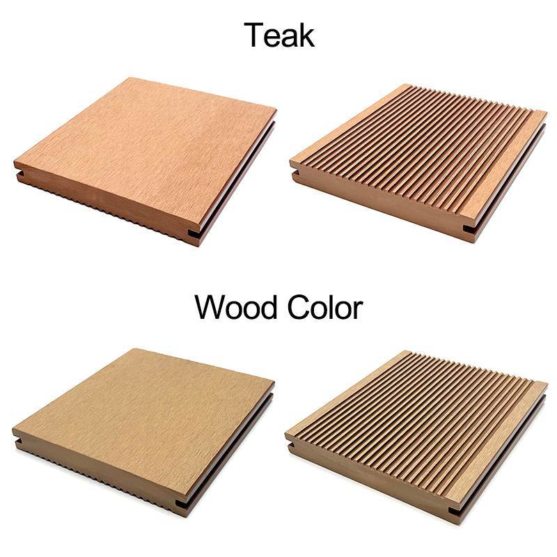139*20mm Anti-Slip Waterproof WPC Decking Composite Deck Boards for Outdoor Use