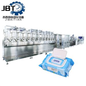 Quality Degradable Wipes Making Machine Customization Fold Minimal Air Consumption wholesale