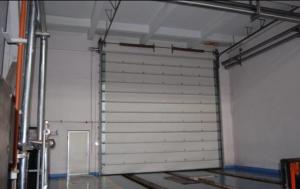 Quality 24 Rpm Revolutions Overhead Sectional Door Insulate Sectional Door  0.20 Meter / Second opening  speed wholesale