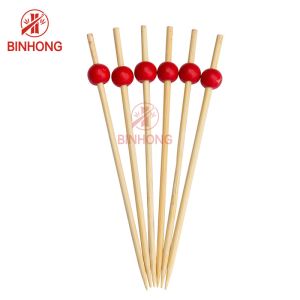 Quality Eco Friendly Polished 12cm Bamboo Skewer Sticks wholesale