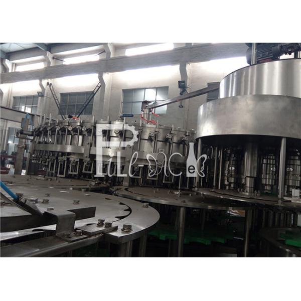 PET Plastic Glass 3 In 1 Monobloc Soda Drink Beverage Water Bottle Filling Machine / Equipment / Line / Plant / System