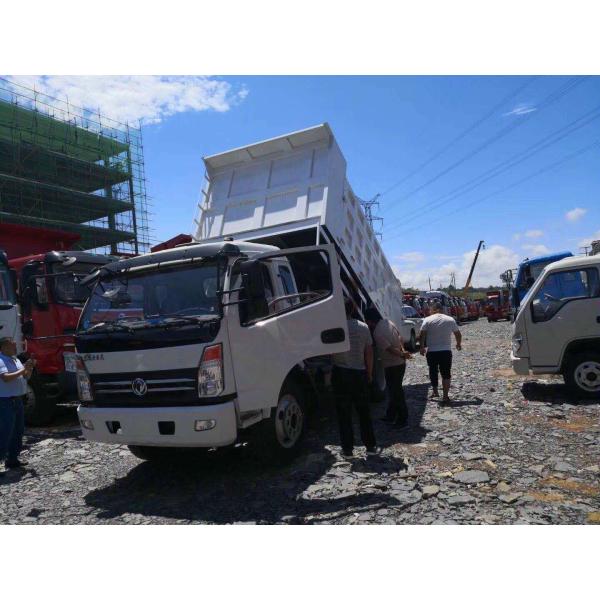 120 Hp 4*2 Tipper Dump Truck Color Customized With Famous Engine / Gearbox