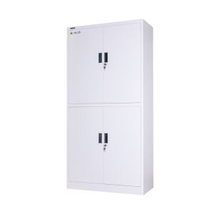 China Two Compartments Metal Storage Lockable Filing Cabinets on sale