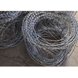BTO-22 Hot Dipped Galvanized Steel Concertina Razor Wire with Welded Mesh for
