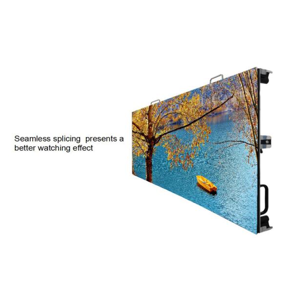 Durable P4 Outdoor Led Display , Led Backdrop Screen Rental 1/8 Scanning