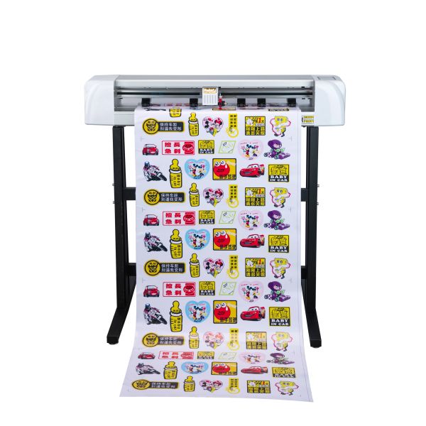 ZK760 Automatic Contour Cutting Plotter – High Precision for Stickers and Hang Tags