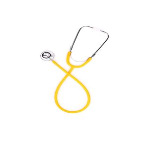 Quality Hospital Use Best Seller Yellow Dual Head Aluminum Stethoscope wholesale