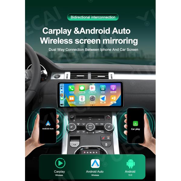Android13 Car Multimedia Player USB Connection Land Rover Aurora Car Video Player