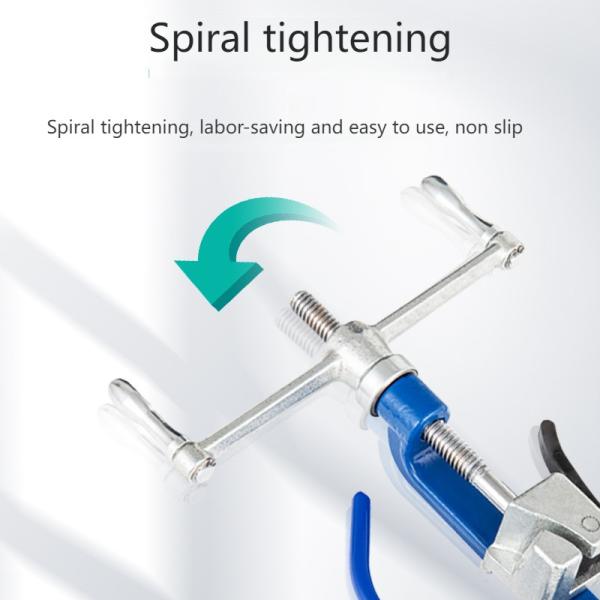 Screw Type Cable Tie Pliers Stainless Steel Strapping Tool Belt Tightening Machine Band Tension Tool 304 Steel