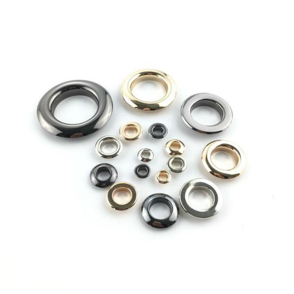 Wholesale Iron/Brass /Aluminum /Satinless steel Round electronic eyelets garment