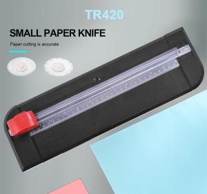 China Wave Blade Style Heavy Duty Guillotine Paper Cutter Home Paper Cutter 392*138*62mm on sale