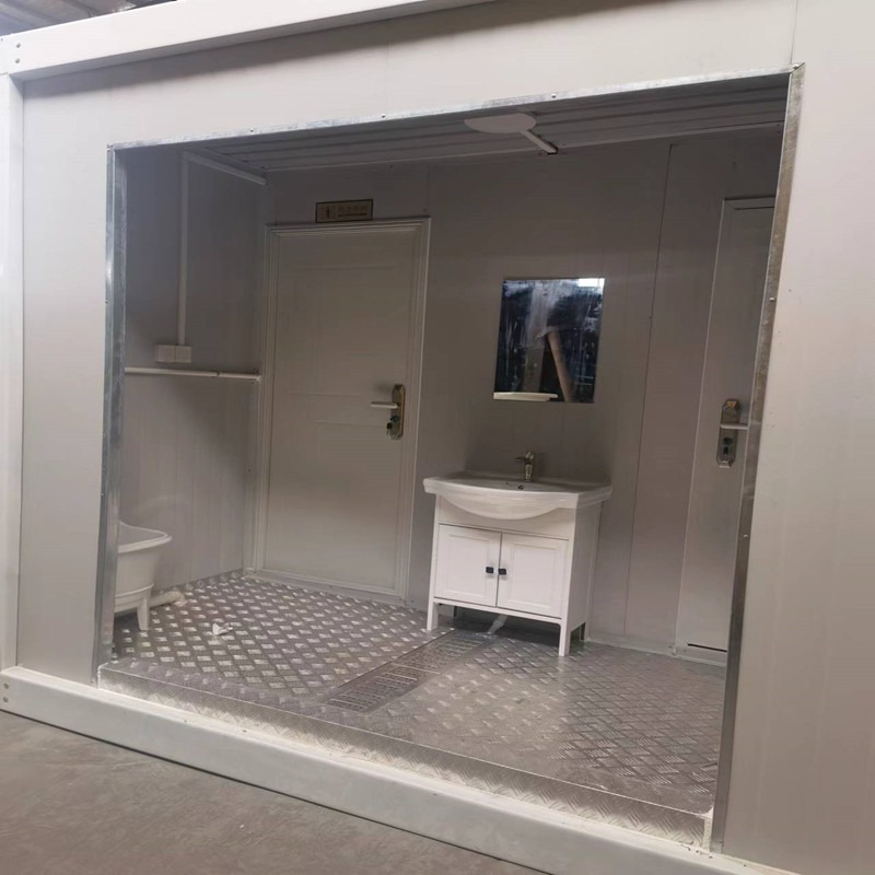 Low Shipping Cost Disaster Prevention Portable Camping Toilet with 20FT/40FT Customized Design and Standard Thickness