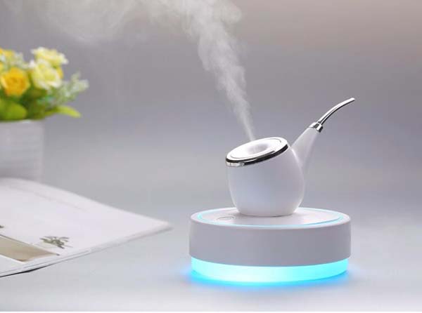 110mL Portable USB Rechargeable Home Mini Pipe Humidifier Car Pipe Humidifier