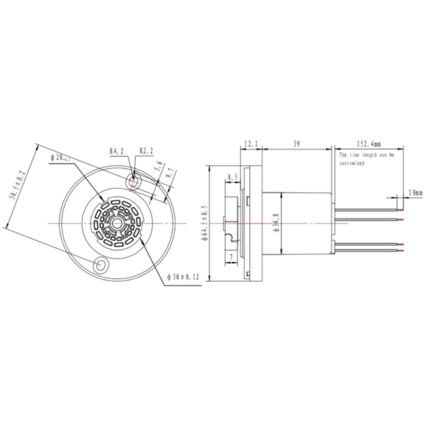 Zhaga Book 18 Socket Receptacle Built In AC-DC Switching Power Supply Industrial Park Management