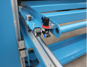 CNC Semi Automatic Polishing Machine Aluminum Iron Metal Sink Wiredrawing Machine