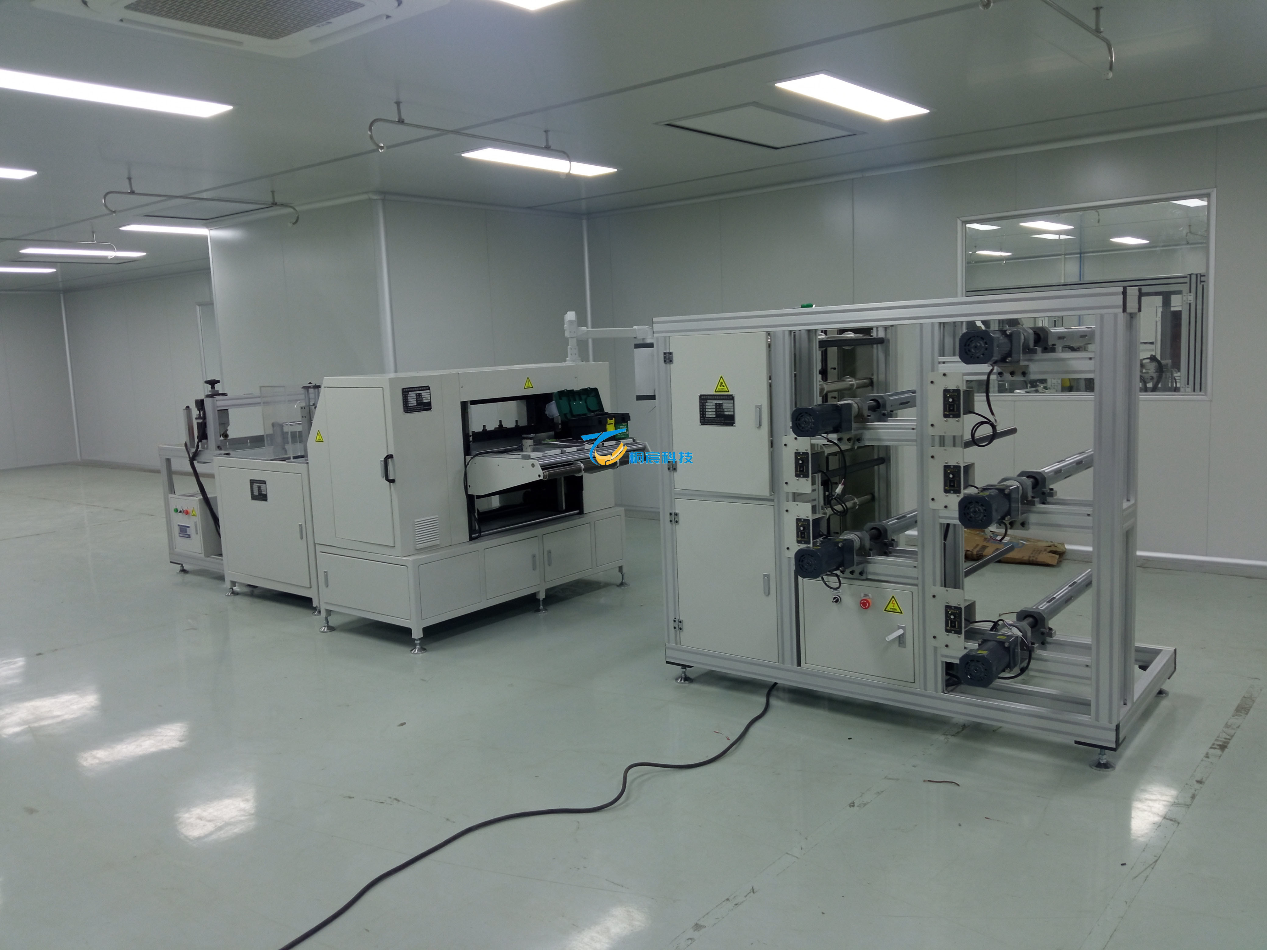 100mm/min Air Filter Pleating Machine 50KW Filter Manufacturing Machines For Air Purifiers