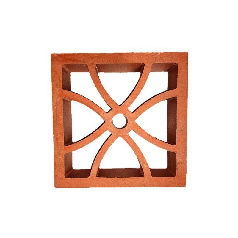 250*250*70mm Common Size Decorative Brick Wall Breeze Block Concrete with 7% Absorption