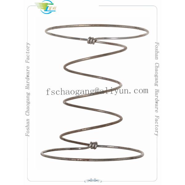 High Carbon Steel Wire Mattress Spring Unit , Upholstery Coil Springs High Resilience