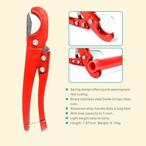 Rustproof PEX Cinch Clamp Tool Anti Corrosion For Copper Rings