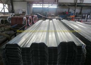 Quality 600mm / 688mm Waterproof Steel Floor Decking Sheet For Steel Structure wholesale