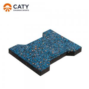 Quality Shockproof Interlocking Rubber Roof Pavers Practical Recyclable wholesale