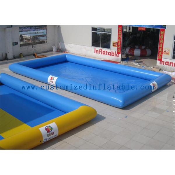 Outdoor Inflatable Swimming Pool , Inflatable Swimming Water Pool For Kids