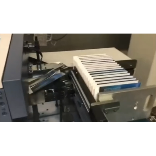 HX320 Book Flapping Machine For Cover Binding Finish Automatically Completes Block Front Cutting