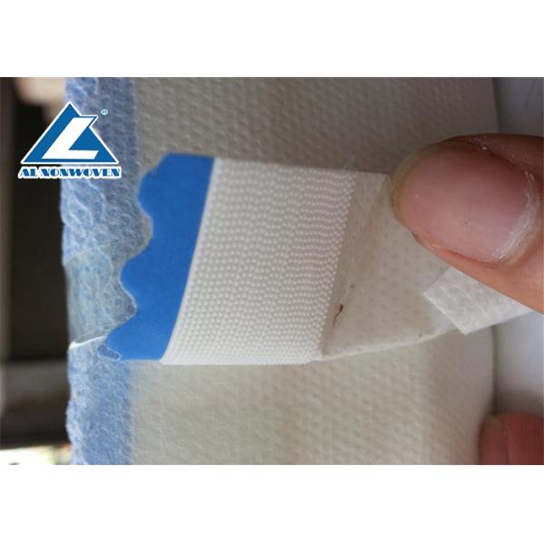 Adhesive Magic Side Tape Elastic White Non Woven Fabric For Baby Diaper