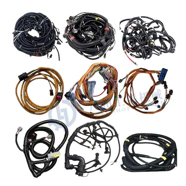 PC300-6 PC300-7 PC300-8 Cab Engine Floor Monitor Injector ECM Wiring Harness Excavator Engine Wiring Harness