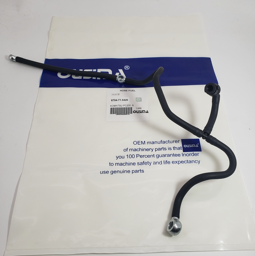 Fuel Drain Tube 6754-71-5420 For KOMATSU PC200-8 WA380-6