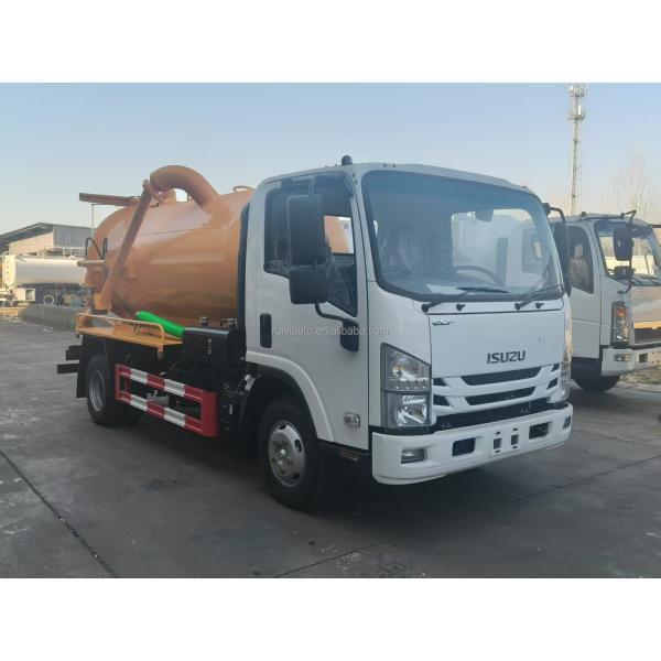 Factory Customized ISUZU 5CBM Small Mini Vacuum Suction Septic Sewage Fecal Suction Truck