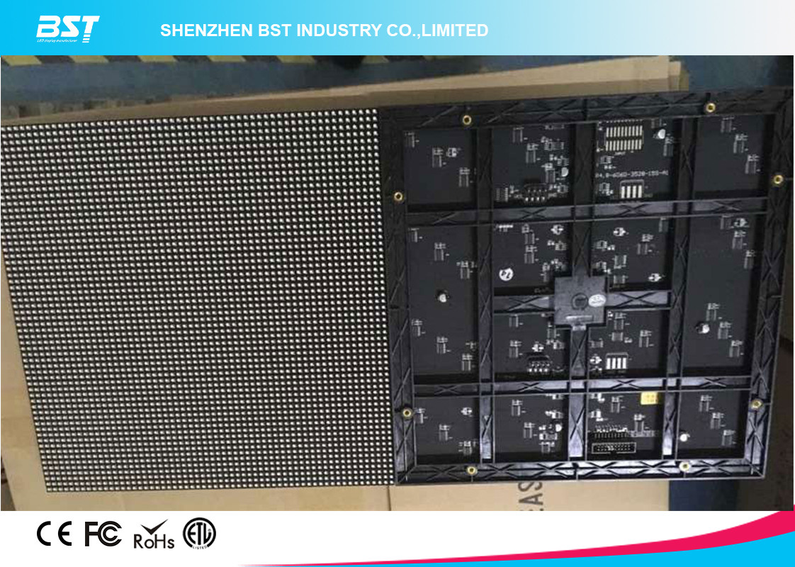 SMD2121 P4mm Indoor Full Color Advertising curved video LED screen For Shopping Malls