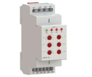 China 3 Phase Voltage Monitoring Relay Reset Time 0.1s-10s on sale