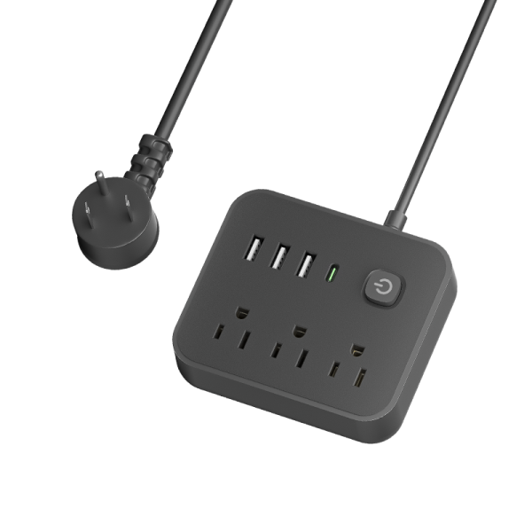 110V 220V AC Fireproof Cable Power Socket Standard Grounding Safe Heavy Duty Power Distribution Solution for Commercial