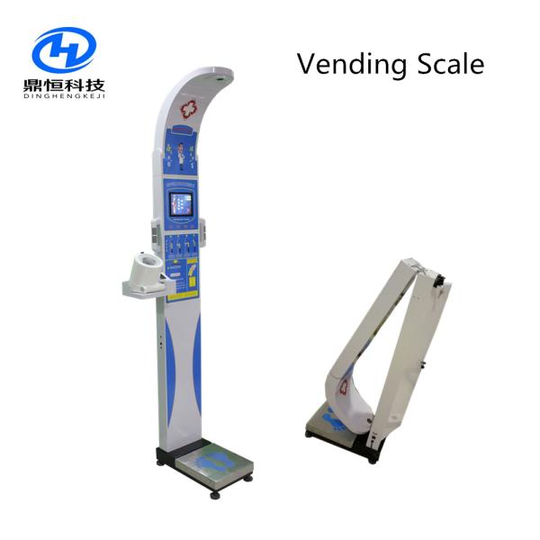 Adult Ultrasonic Height And Weight Machine With Blood Pressure Fat Mass Analysis And BMI