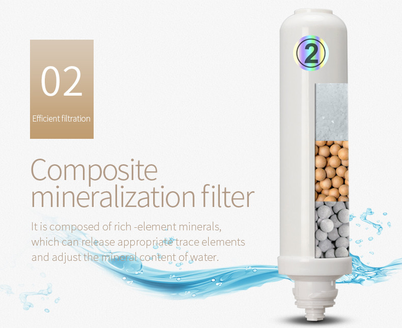 4 Stage Tabletop Alkaline Water Filter System For Healthier Safer Purified Water