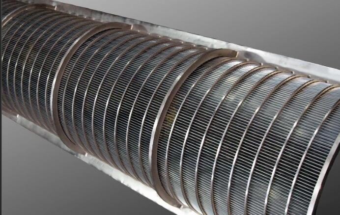 4000mm Length Stainless Steel Curved Wedge Wire Screen Filter