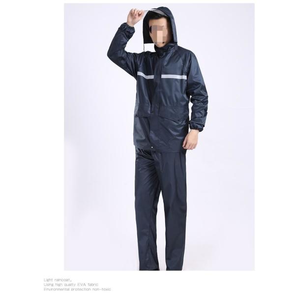 Full Body Protection Military Poncho Raincoat PU Coating Waterproof For Men And Women