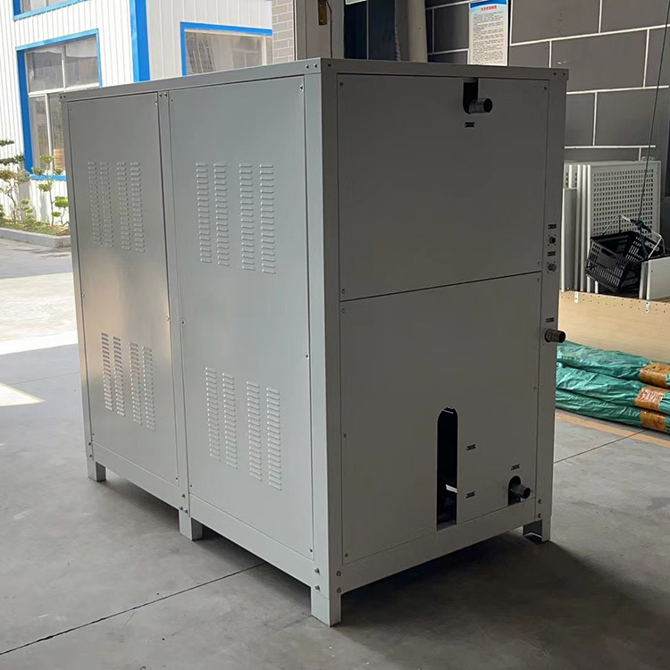 Portable 5 Ton Water Cooled Chiller PLC Control Remote Monitoring For Industrial Commercial HVAC System