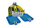 professional animal inflatable mobile water park , outdoor amusement park rides