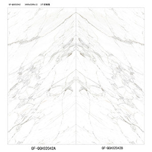 Modern Porcelain Tile Big Tile Size Large Format White Wall Tile Carrara Fully Polished Glazed Porcelain Glazed Tile