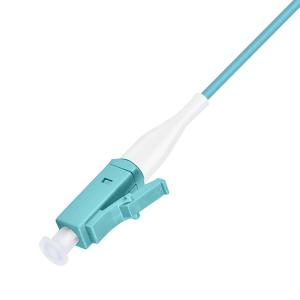 Quality Pigtail Multimode OM3 LC Adaptor Fiber Pigtail Aqua wholesale