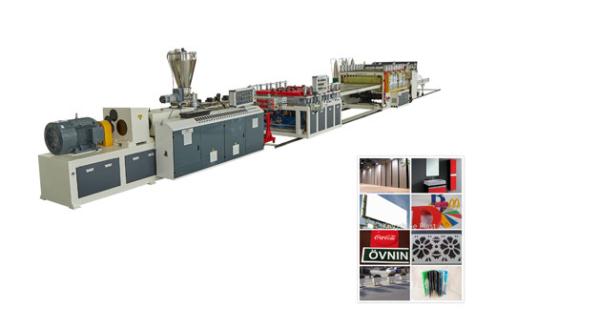 Cheap Full Automatic WPC Pvc Foam Board Production Line Advertising Board Extrusion for sale